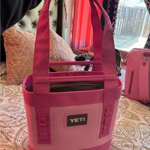 YETI Two-Tone Pink Tote